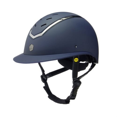 Alternative view of Charles Owen Kylo Ridhjälm Matte Mips Wide Peak Solskärm