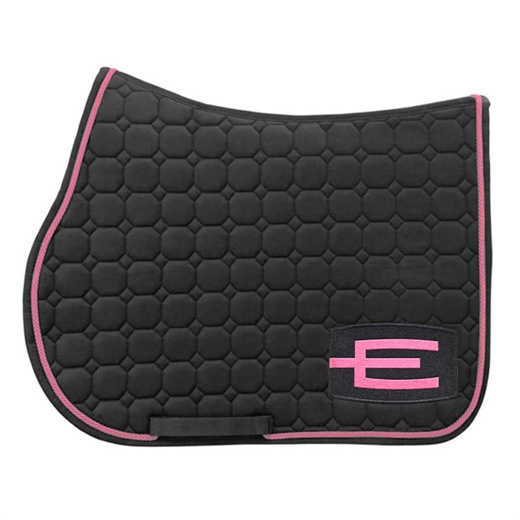 Schabrak Octagon E-logga Svart glittesvart/rosa logga och passpoal - Full, hopp