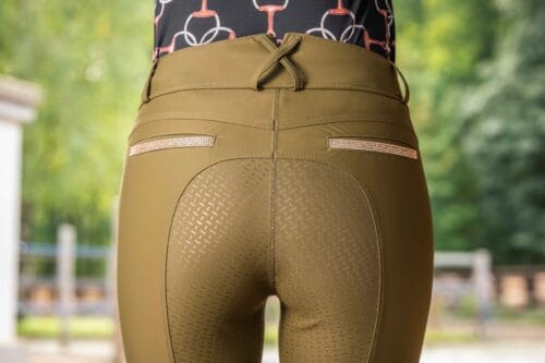 HKM Ridbyxor Edinburgh Helskodda Silikon Hög Midja HKM Ridbyxor | VbridSport