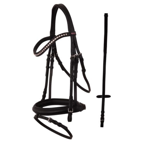 Premiere Rennes Träns Inkl Tyglar Svart