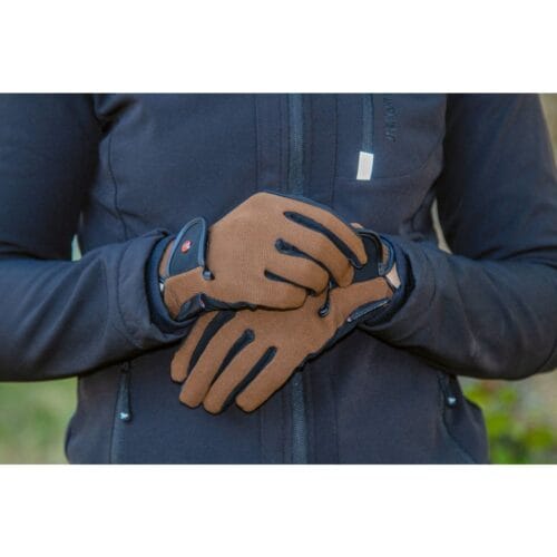 HKM Ridhandskar Pro Nubuk Look