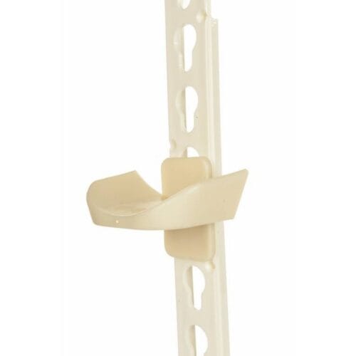 Bomhållare plast för nyckelhålsskenor