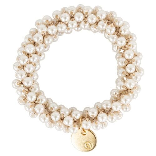 BR Hårdekoration Pärlor Med Rosegold