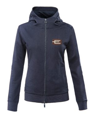 Alternative view of Eqode Hoodie Huvtröja Med Dragkedja Med E-logga (lagervara)