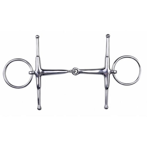 HKM Tvådelat Bett Fullcheek Parerstänger