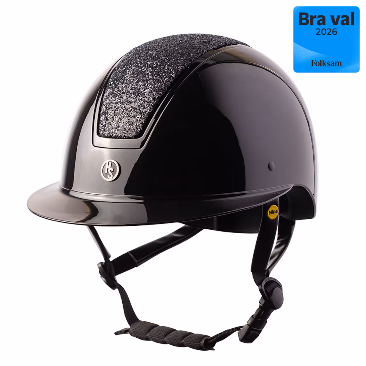 Hansbo Sport Ridhj&auml;lm MIPS Vision Glitter - S - 52-54 cm