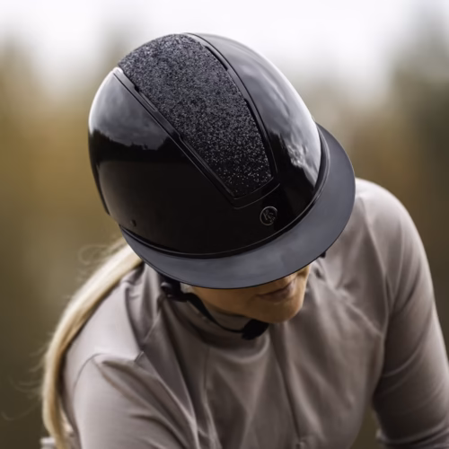 Alternative view of Hansbo Sport Ridhjälm MIPS Vision Glitter