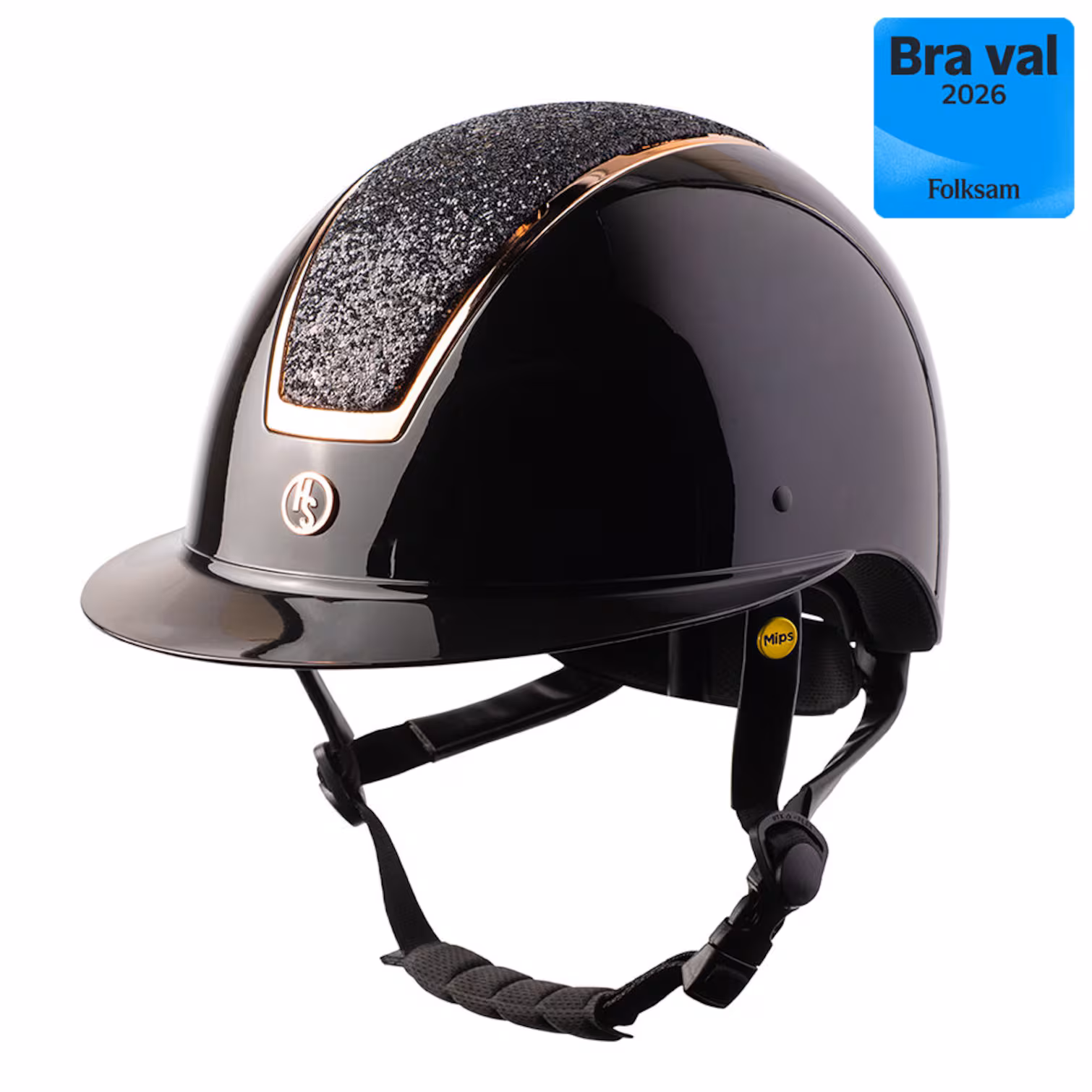 Hansbo Sport Ridhj&auml;lm MIPS Vision Golden Chrome - S - 52-54 cm