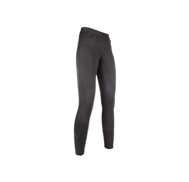 HKM Ridtights Leggings Yvi Helskodda Silikon