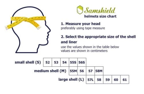 Samshield Miss Shield Shadowmatt Black Chrome Svart Bred Solskärm | VbridSport