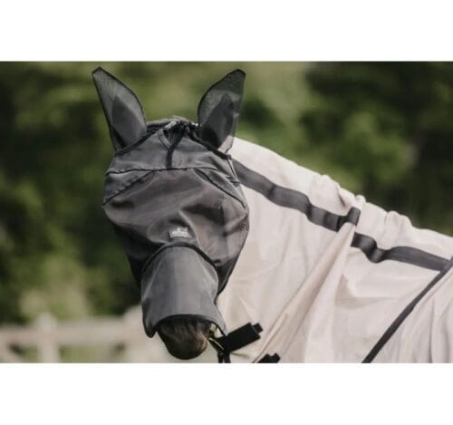 Kentucky Fly Mask Classic Flughuva Med Öron Och Nosnät