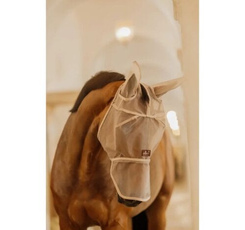 Kentucky Fly Mask Classic Flughuva Med Öron Och Nosnät - Bild 3