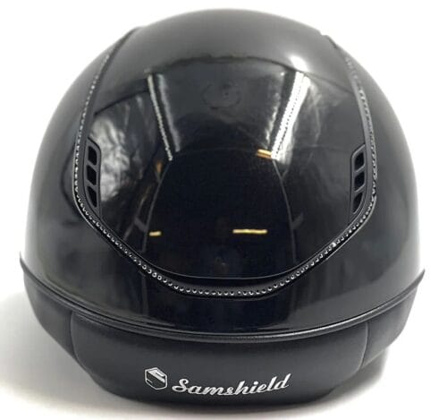 Samshield Miss Shield Shadowglossy 2.0 Ridhjälm Matt Black Chrome Full Swarovski - Bild 4