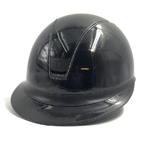 Samshield Miss Shield Shadowglossy 2.0 Ridhjälm Matt Black Chrome Full Swarovski