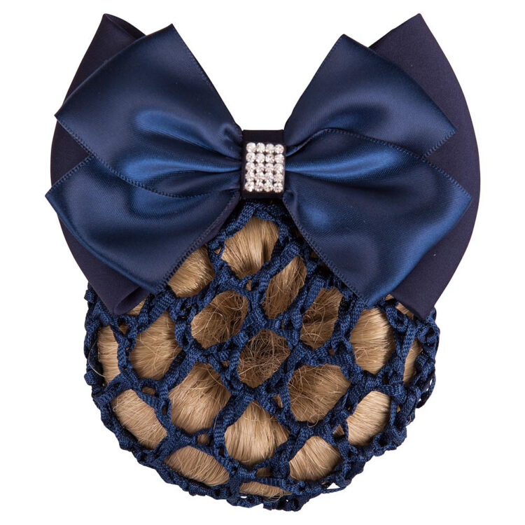 BR Hårnät med rosett glitter