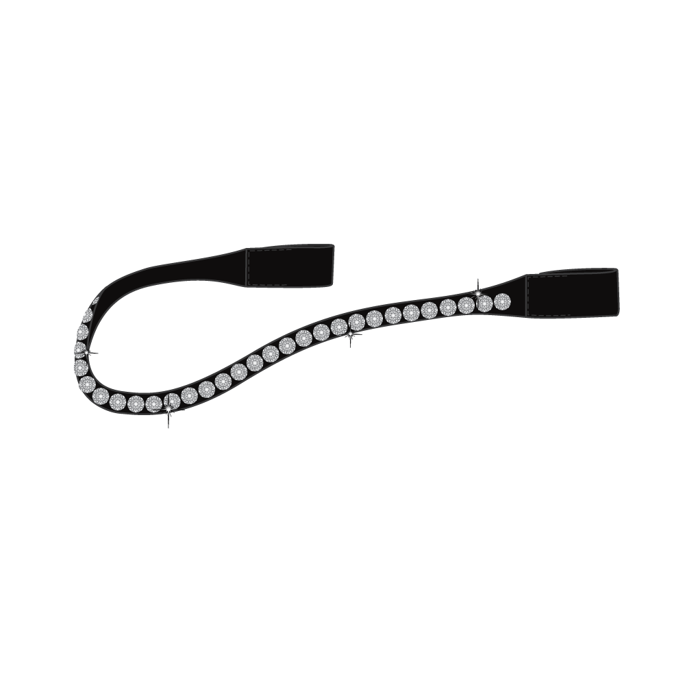 CATAGO Gentle pannband - Svart - Pony