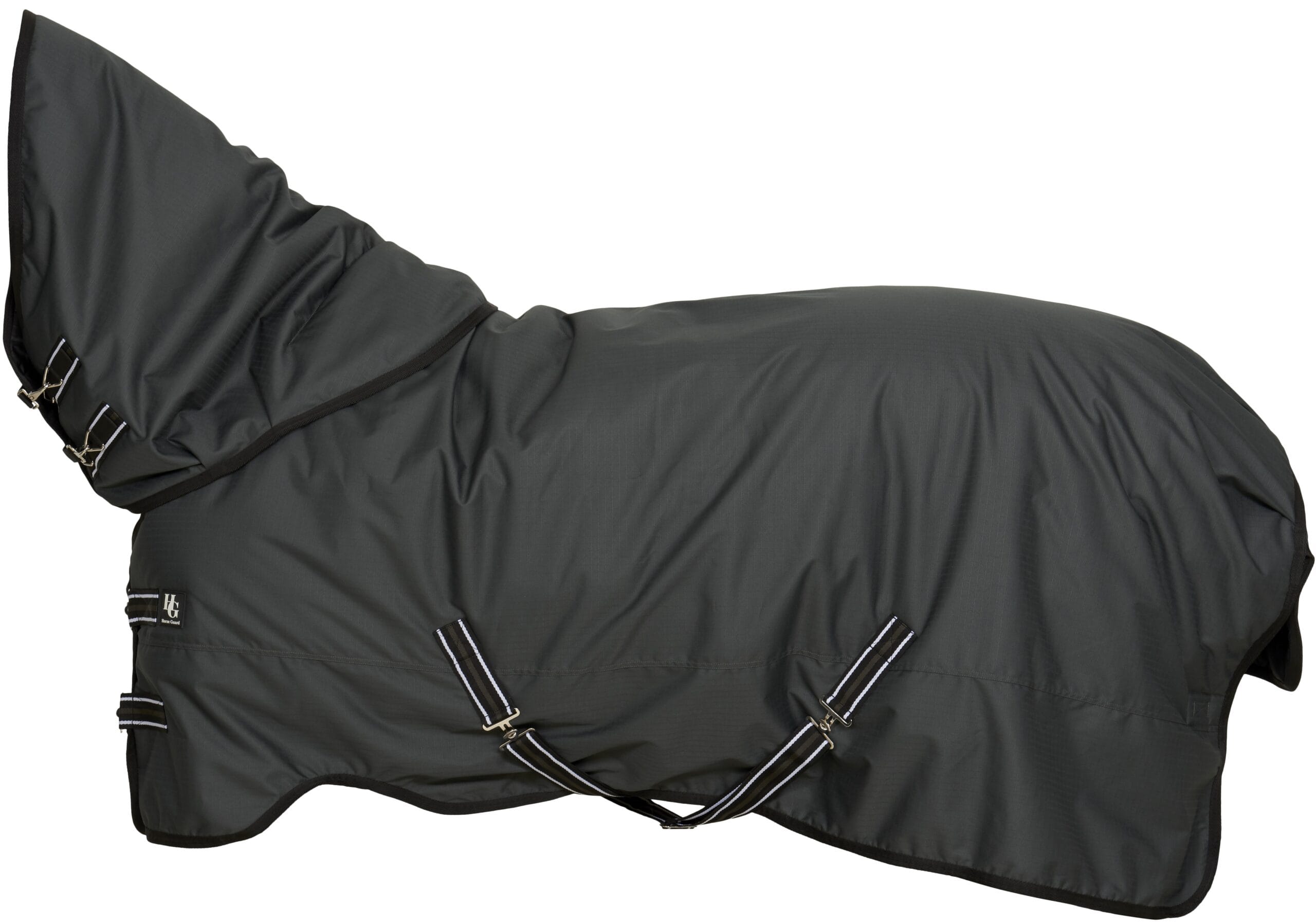 HorseGuard utet&auml;cke 600D med avtagbar nacke 400g - Olivgr&ouml;n , 115 cm