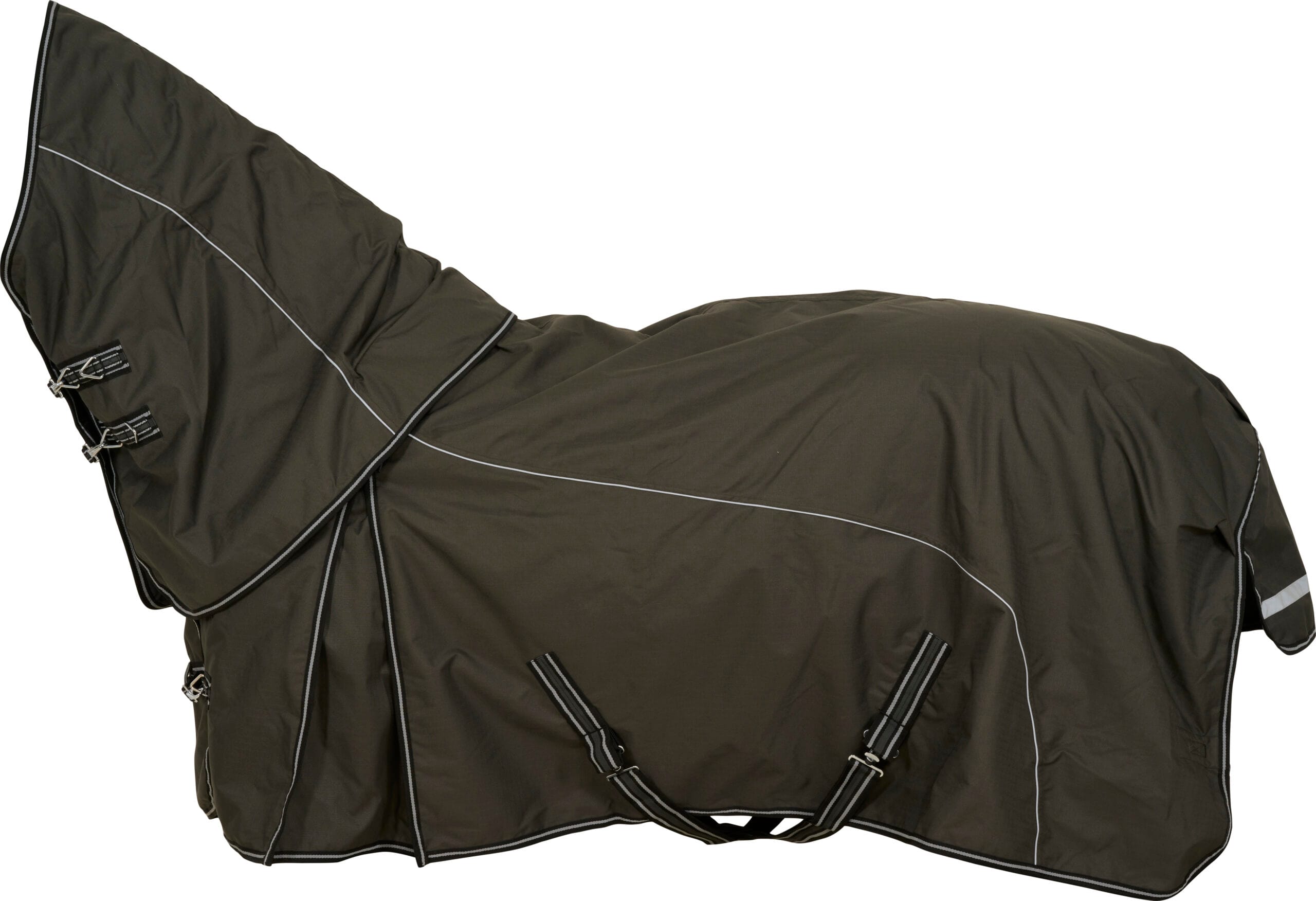 HorseGuard Adapting utetäcke 600D, 100g - Grå - 165 cm