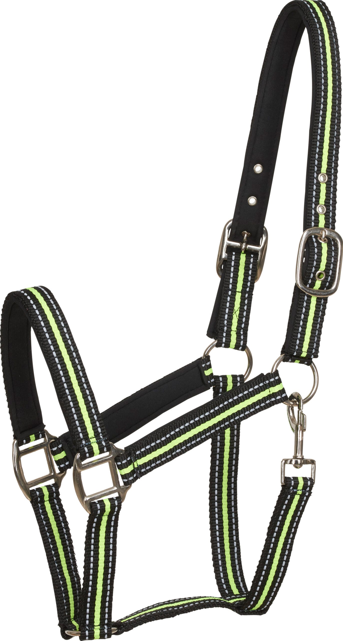 HorseGuard Reflekterande grimma - Svart - Pony