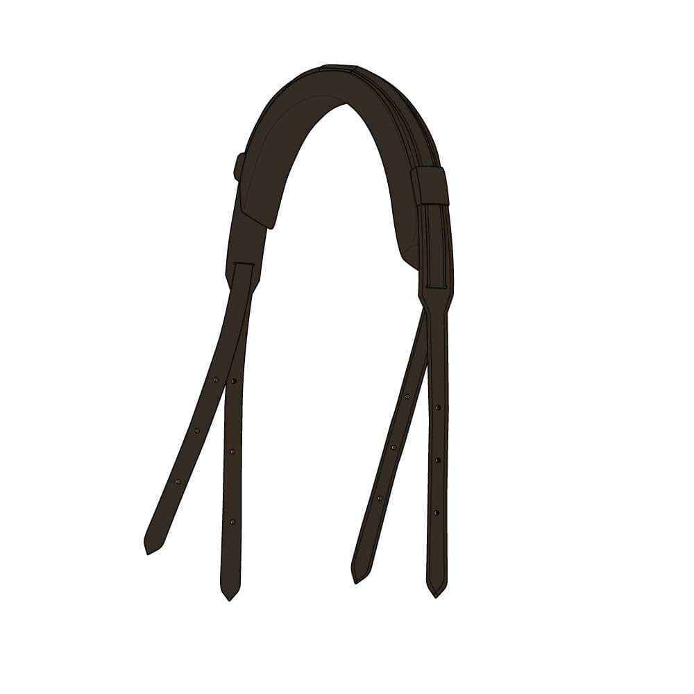 CATAGO Gentle nackstycke med vaddering - Brun - Full