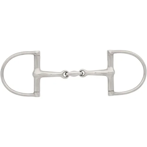 HorseGuard Curved tredelat D-ringsbett
