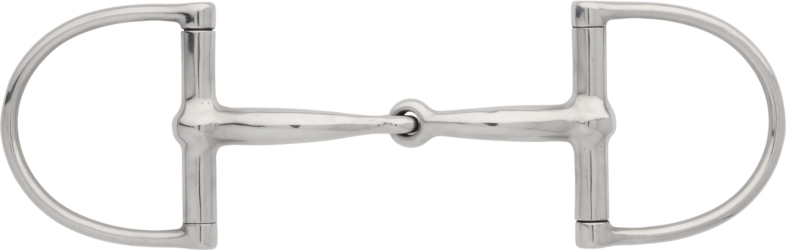 HorseGuard Curved D-ringsbett - 12,5 cm