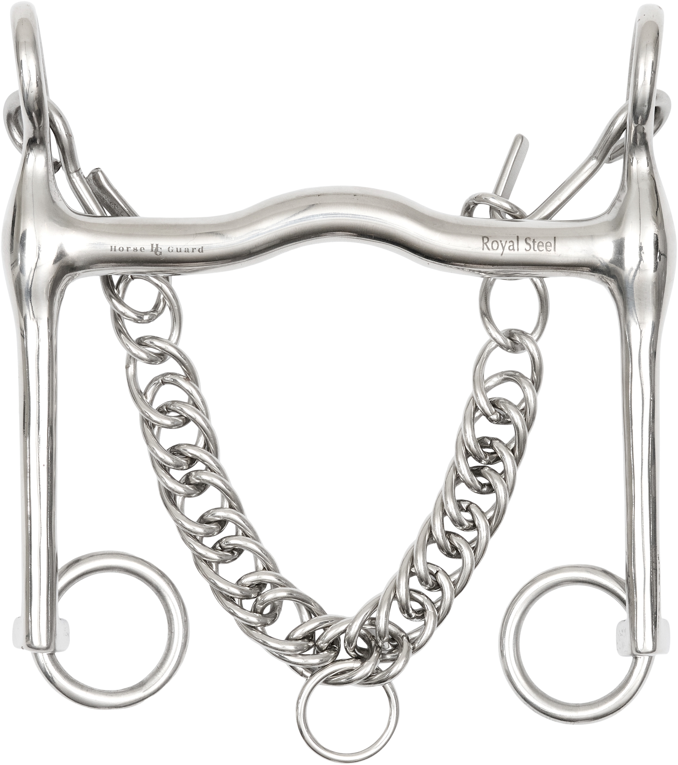 HorseGuard Kandarbett, 5 cm skänklar - 14,5 cm - 13 mm
