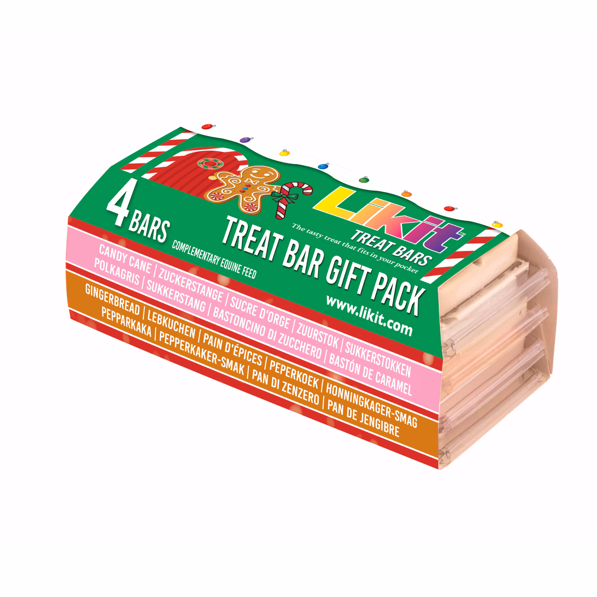 Likit Treat Bar Xmas 4-Pack