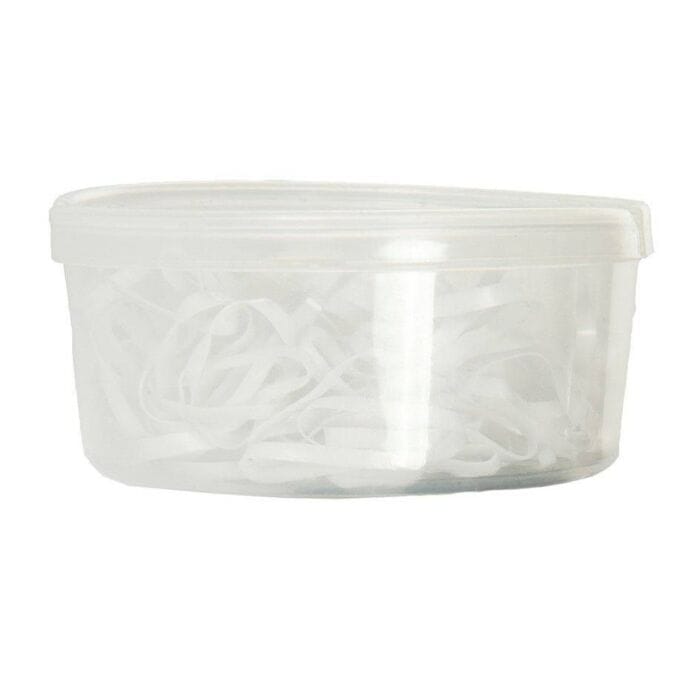 HKM Gummibland silikon 450 st - Vit