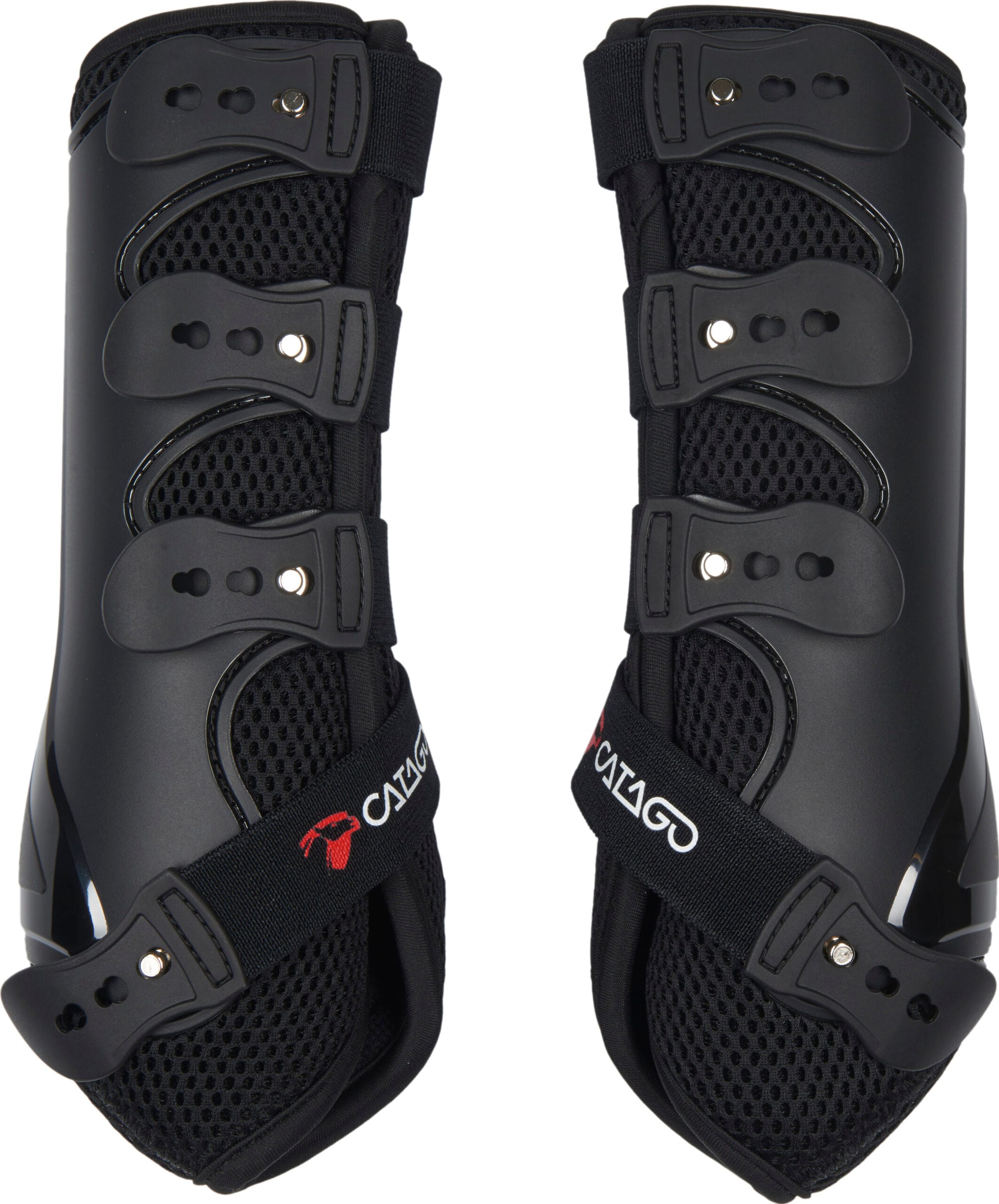 CATAGO FIR-Tech dressyr benskydd - Svart - Small