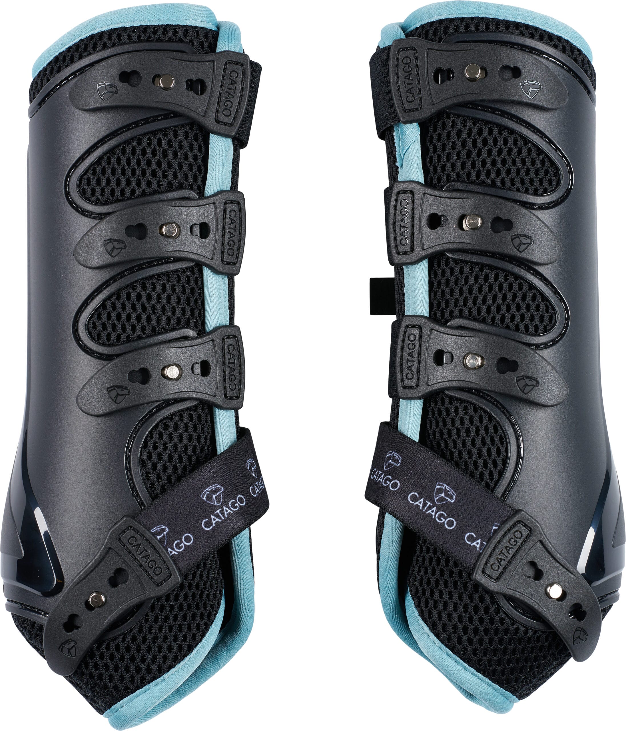CATAGO FIR-Tech dressyr benskydd - Ljusbl&aring; - Small
