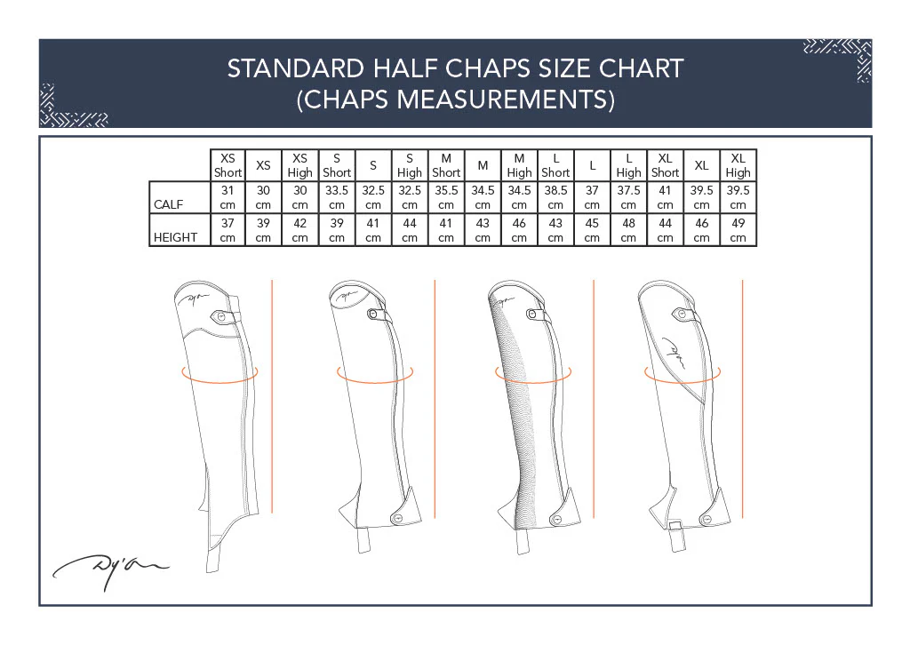 Dyon Original Chaps Svart - Bild 2