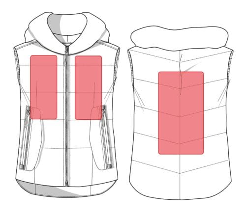 HKM Värmeväst med batteri Canada HKM Värmeväst med batteri Canada | VbridSport