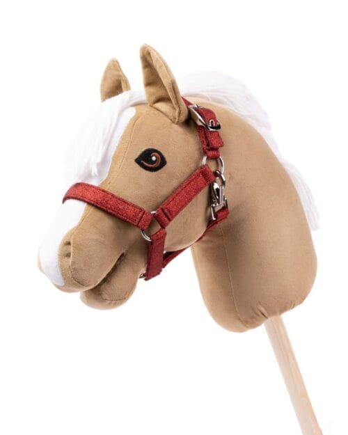 Alternative view of My Hobby Horse Grimma, rött glitter