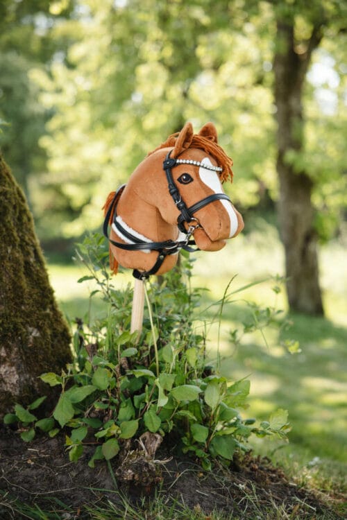 Alternative view of My Hobby Horse-martingal, svart