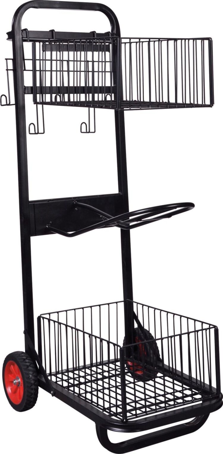 HorseGuard stallvagn med 2 korgar