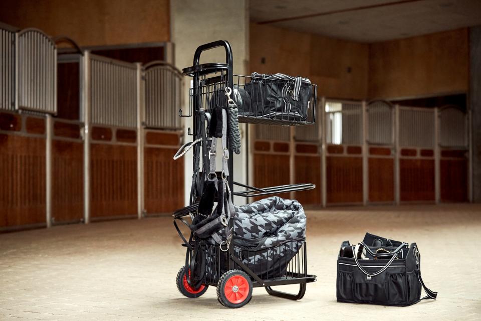 HorseGuard stallvagn med 2 korgar - Bild 2