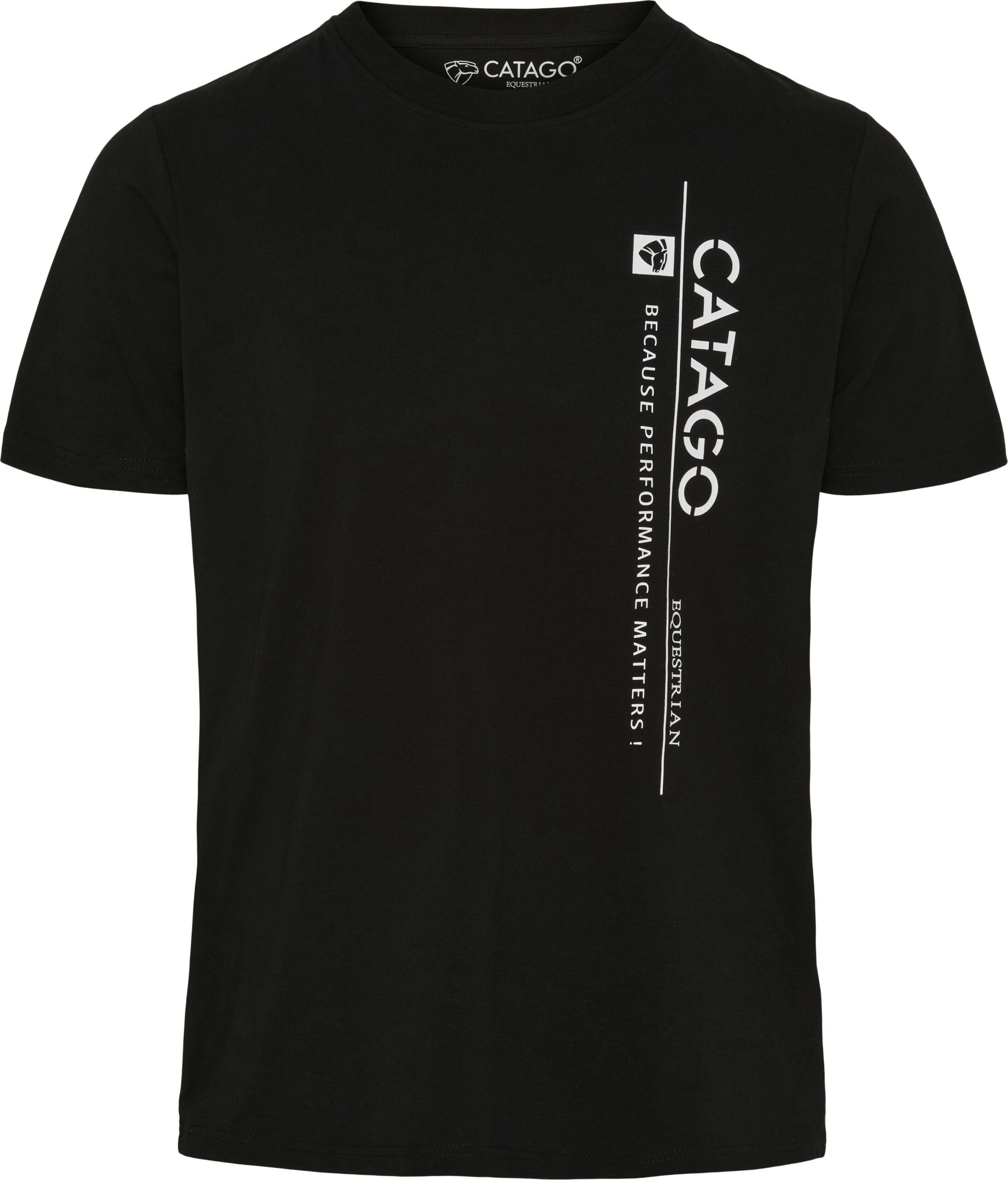 CATAGO MEN Nick kortärmad t-shirt - Svart - 2X-Large
