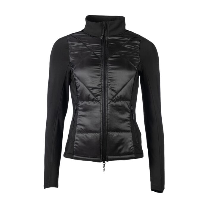 HKM Jersey-/Nylonjacka Prag II - Barn - Svart , 128