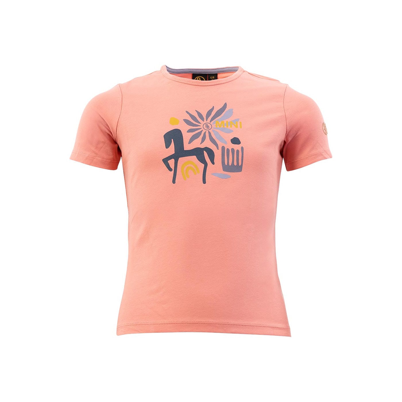 BR Mini Horse T-shirt kortärmad - Peach - 152