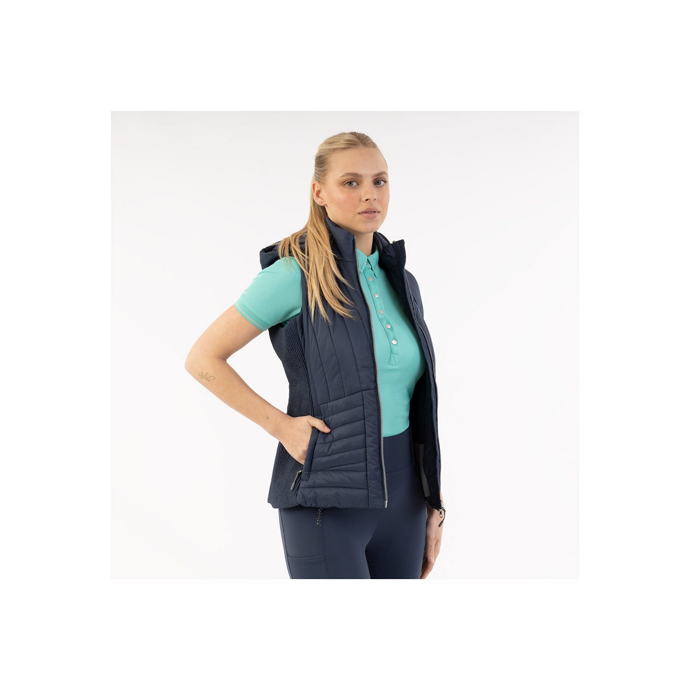 ANKY&reg; Ridv&auml;st med l&auml;tt Sorona&reg;-vaddering ATC261001 - Marin , Large