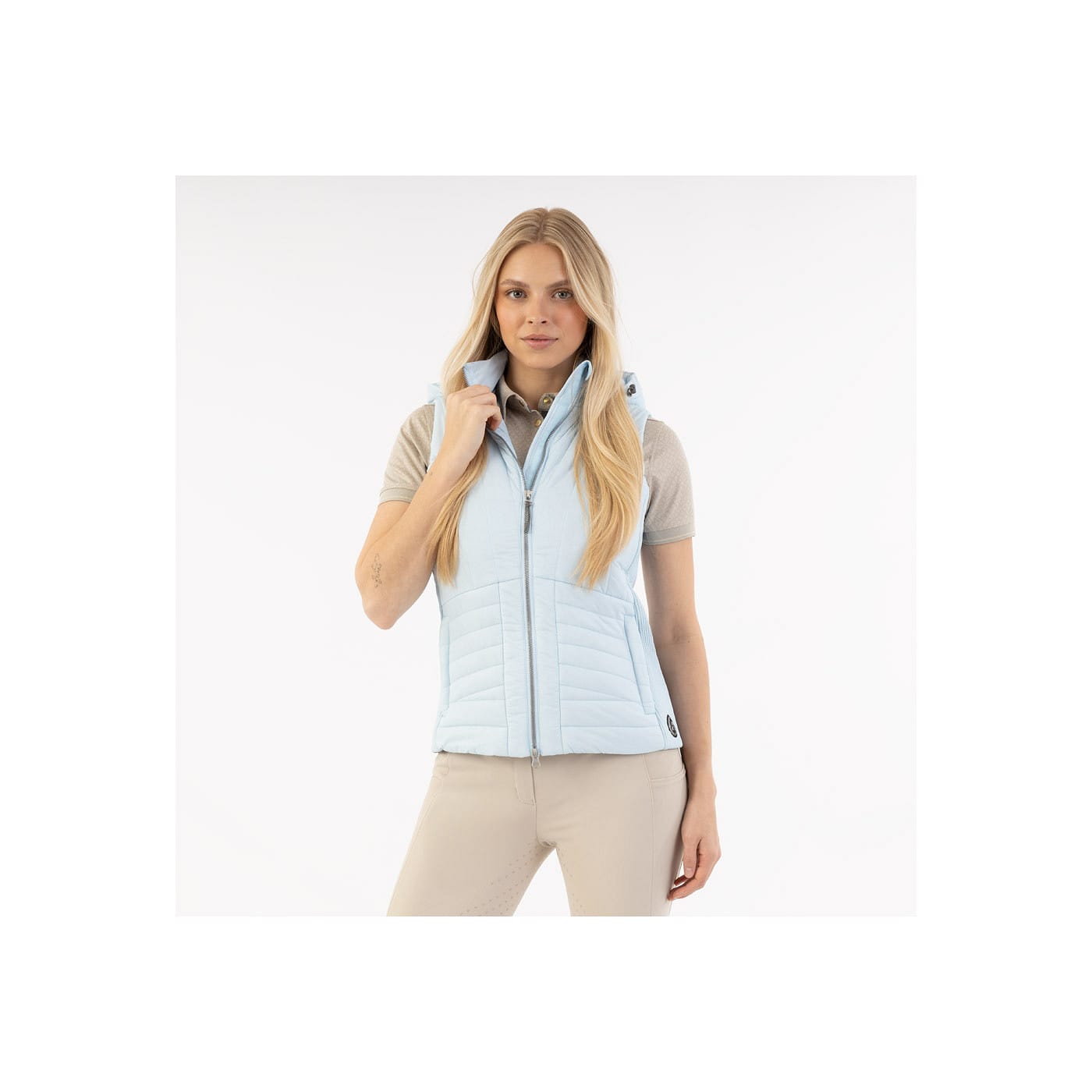 ANKY&reg; Ridv&auml;st med l&auml;tt Sorona&reg;-vaddering ATC261001 - Ljusbl&aring; , X-Small