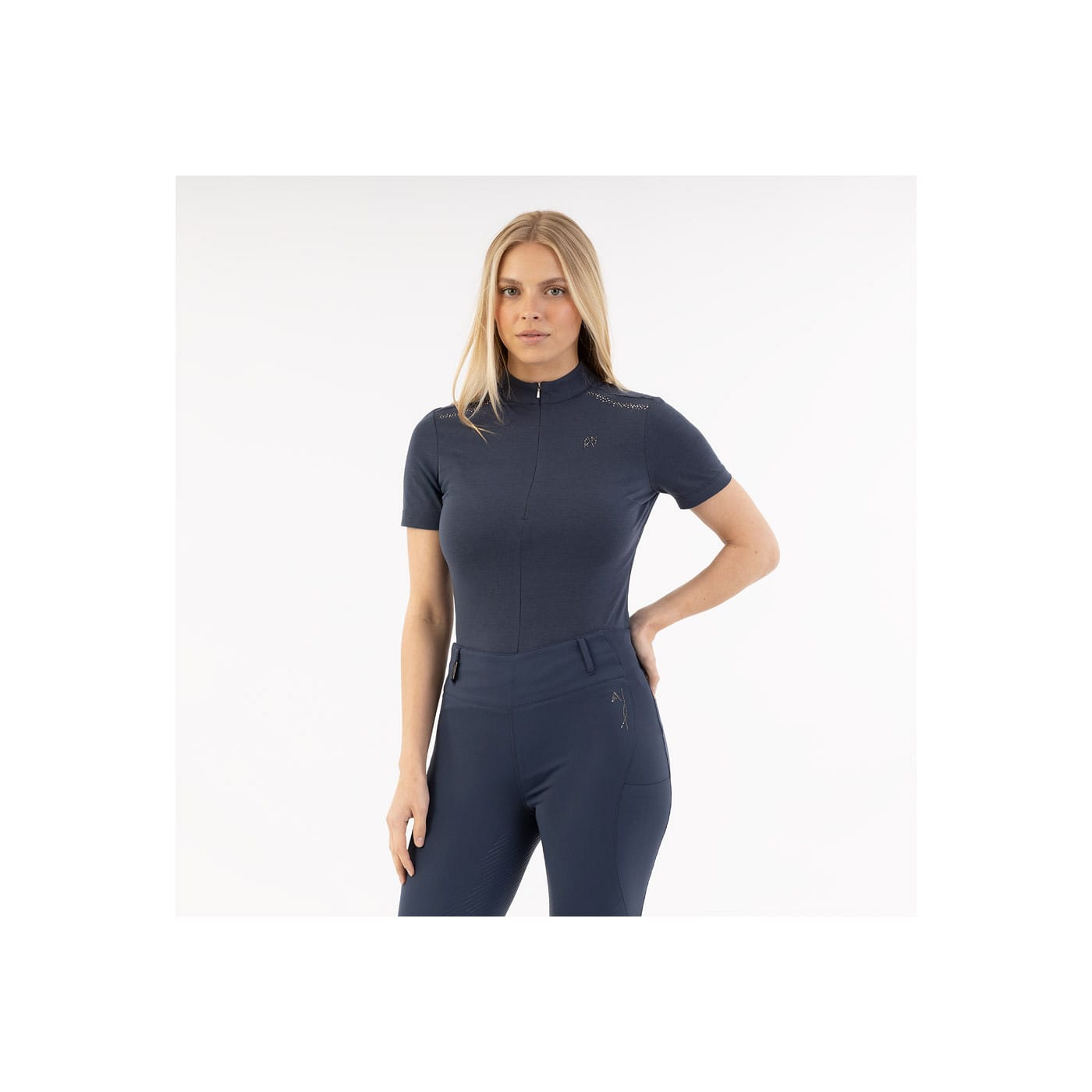 ANKY&reg; Kort&auml;rmad flex tr&ouml;ja ATC261204 - Marin , X-Small