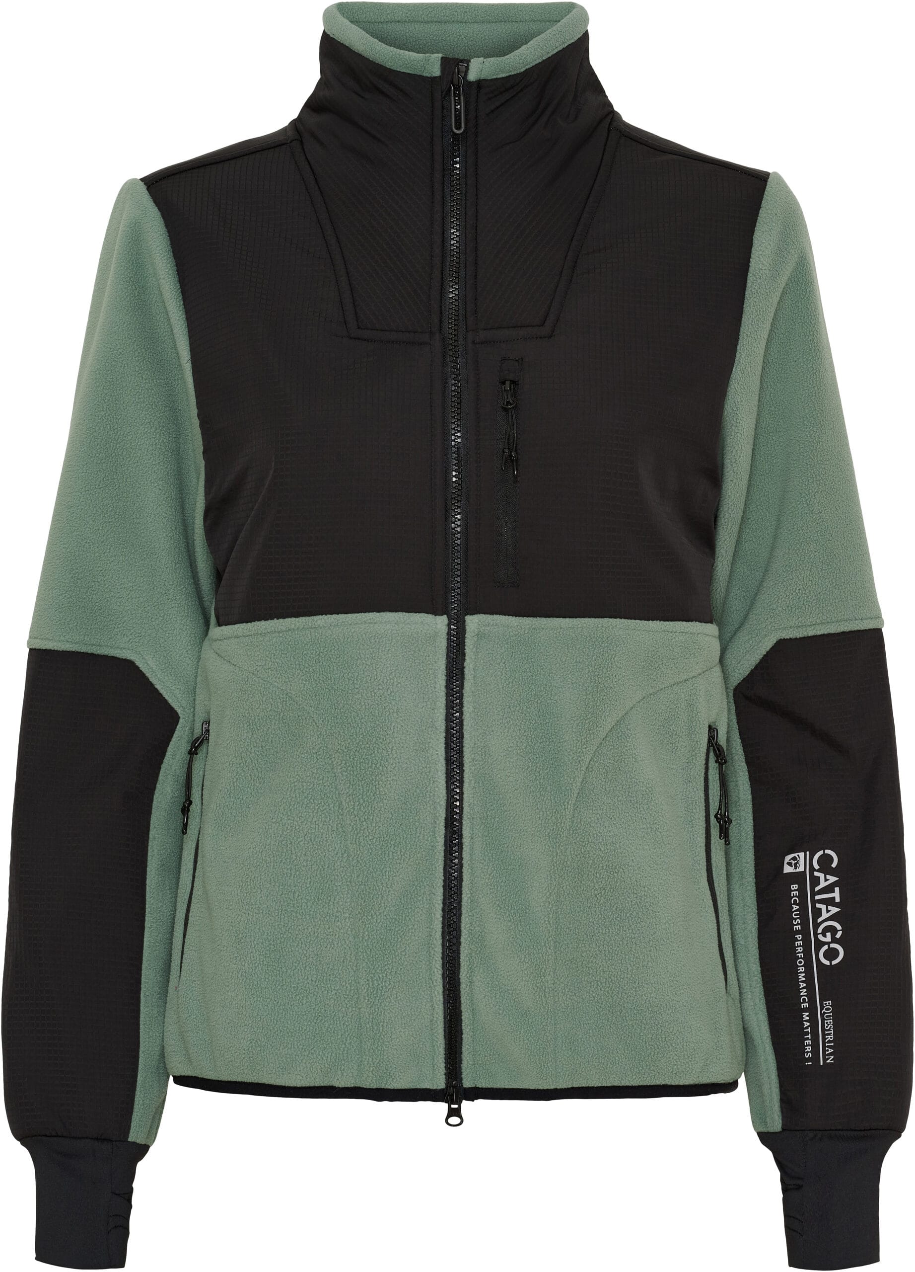Catago Norma Zip Ridjacka - Gr&ouml;n , 2X-Small