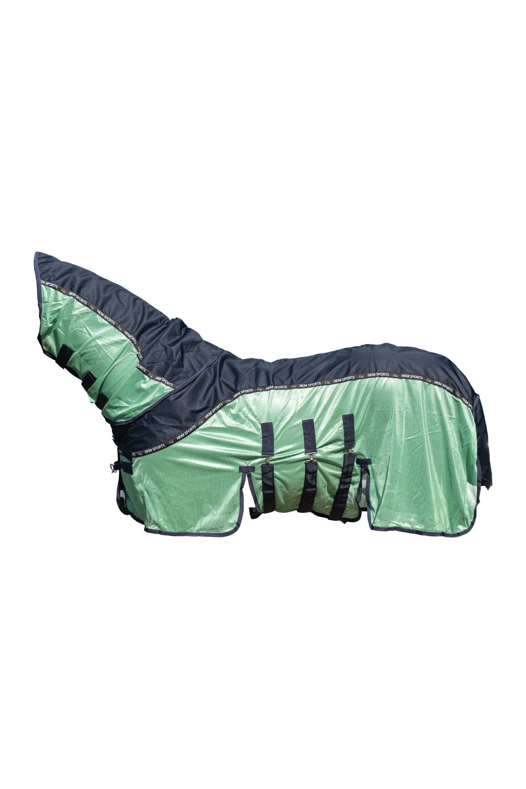 HKM Flugt&auml;cke Vattent&auml;t &ndash; Comfort Rain - Gr&ouml;n , 115 cm