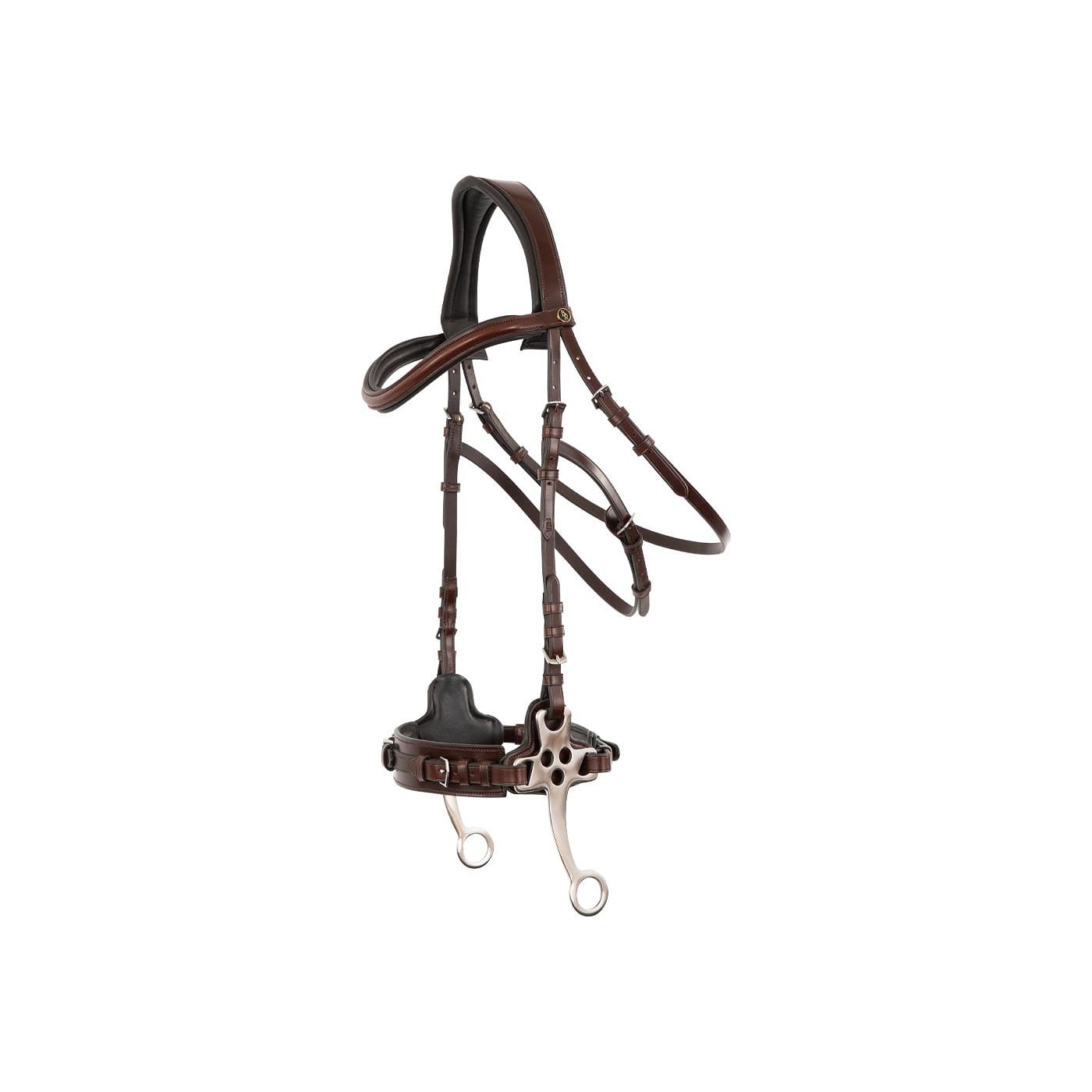 BR Lydney Hackamoretr&auml;ns - Oak/Silver , Cob