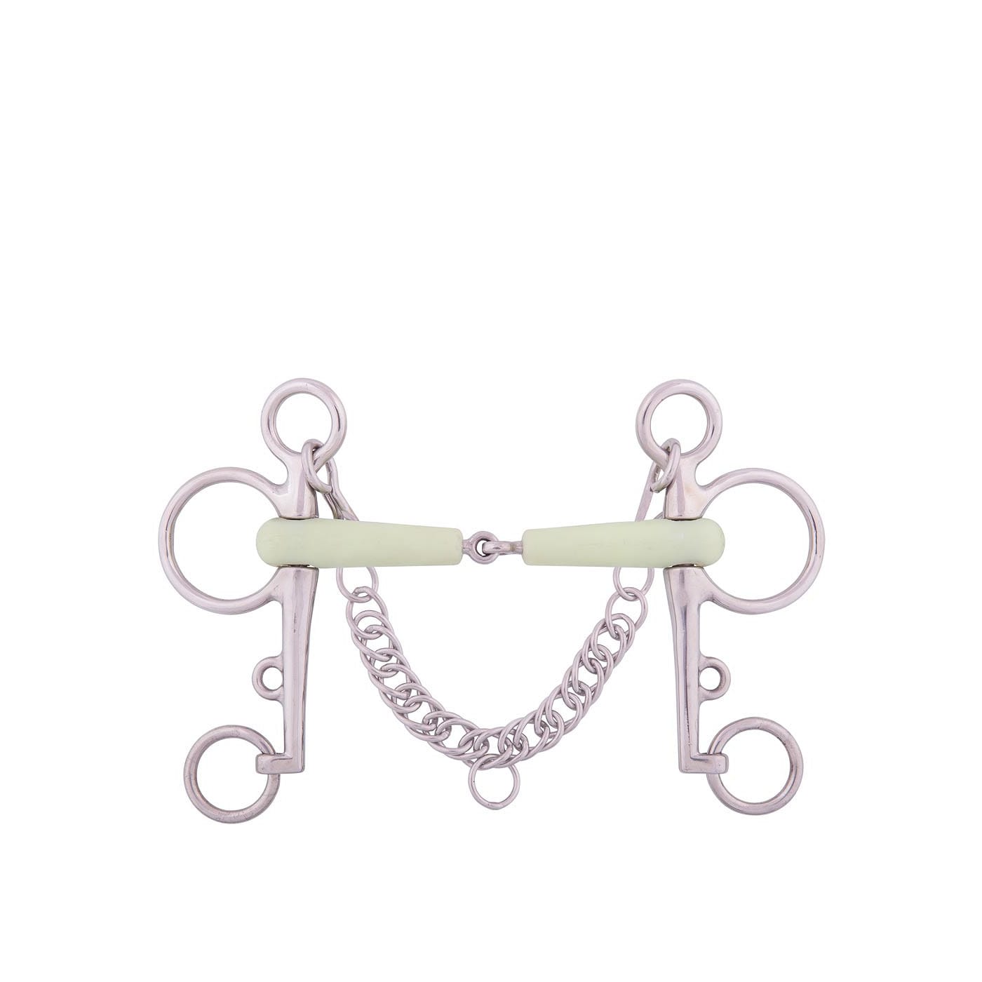 BR Enkelbrutet Pelham Apple Mouth 18 mm - 12.5 cm