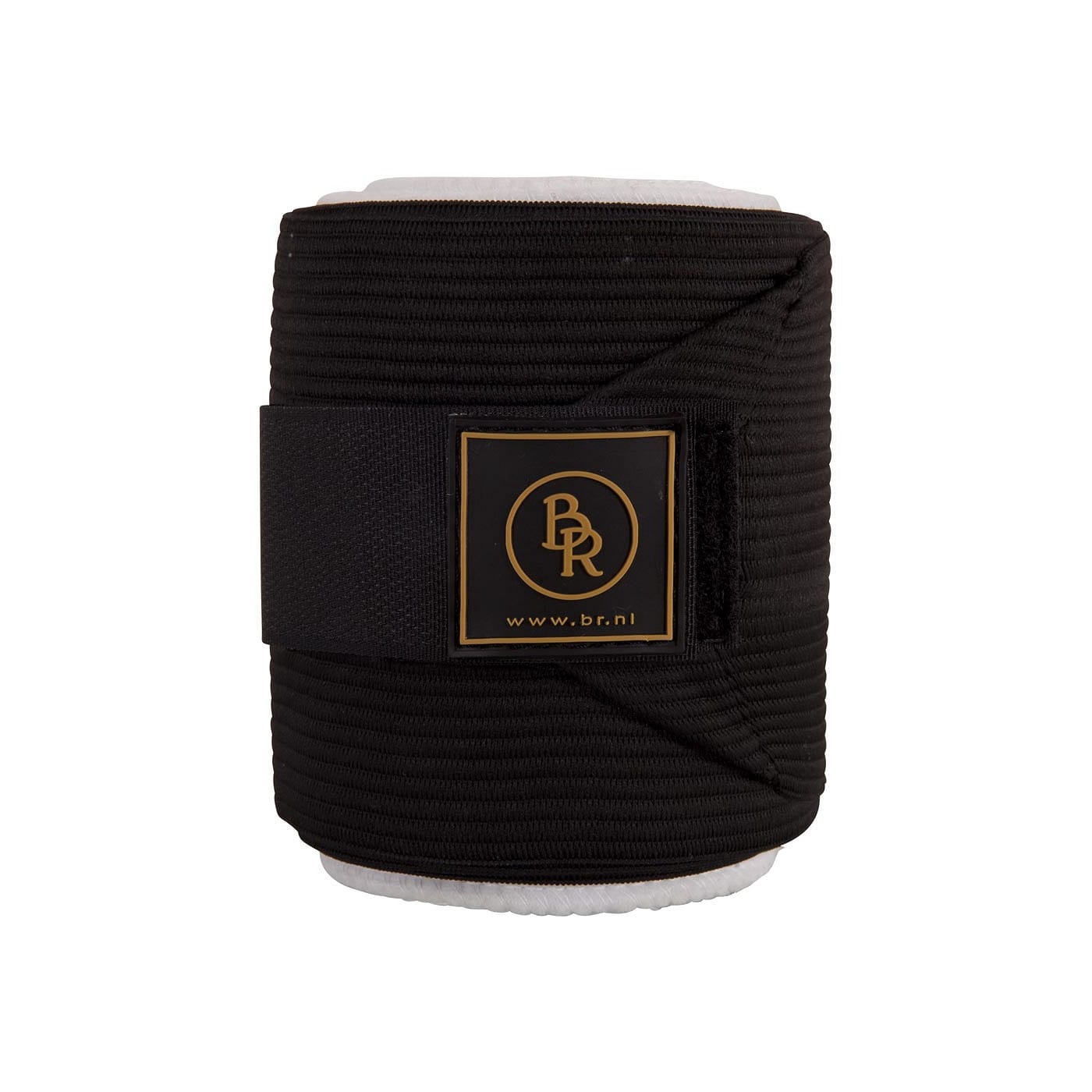 BR Elastiska Lindor med Bandagepadd - Svart , Onesize