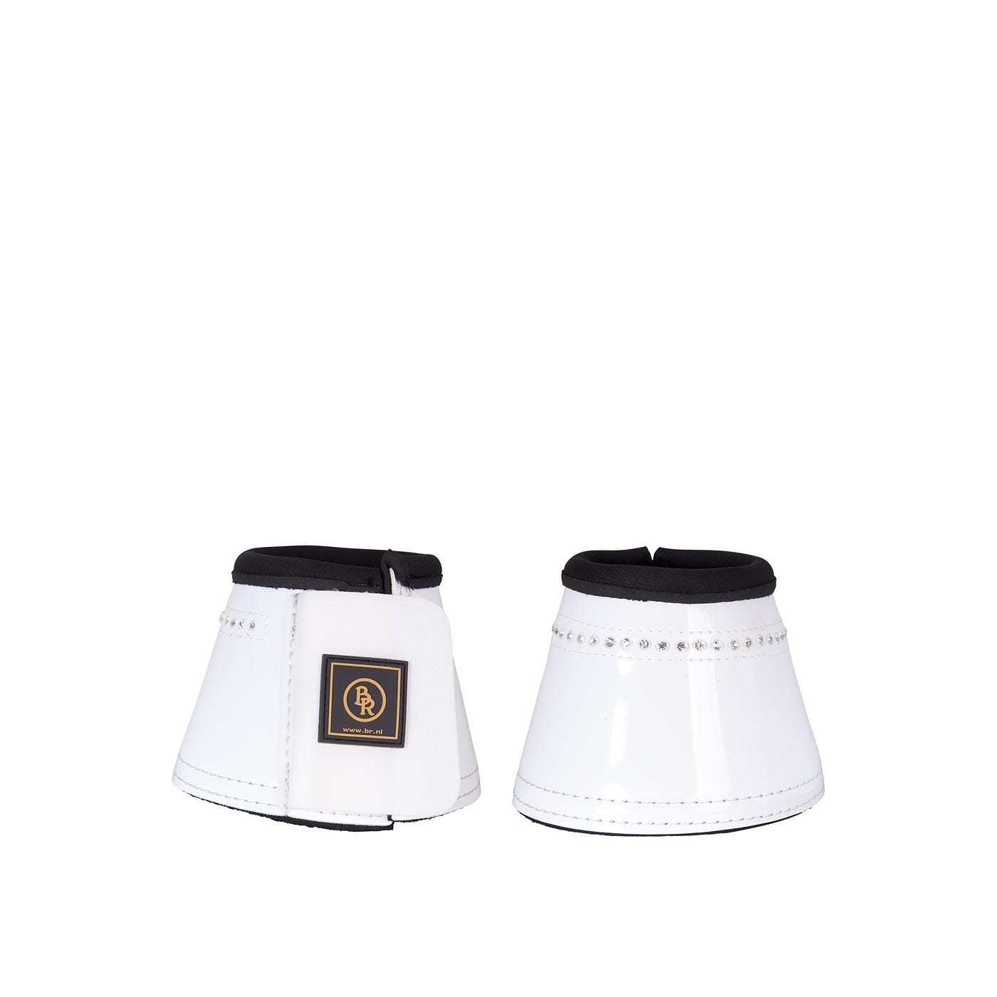 BR Boots Glamour Lack - Vit , Small
