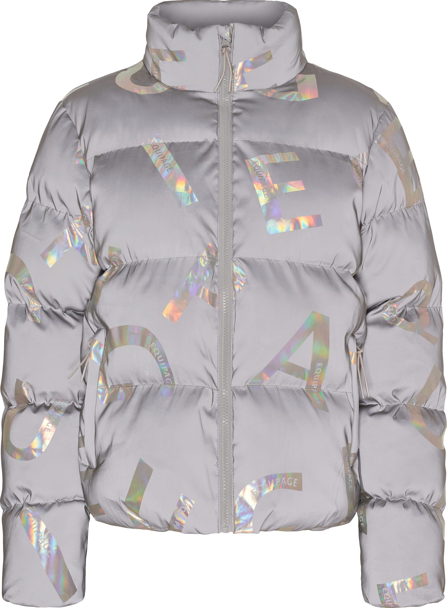 Equipage Vegas reflexridjacka - Silver , 2X-Small
